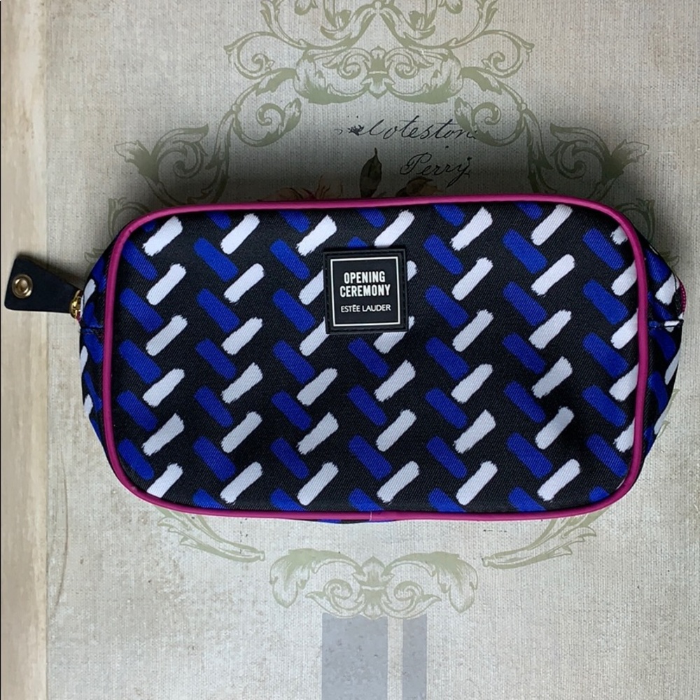 Estee Lauder Opening Ceremony Cosmetic Bag Zipper